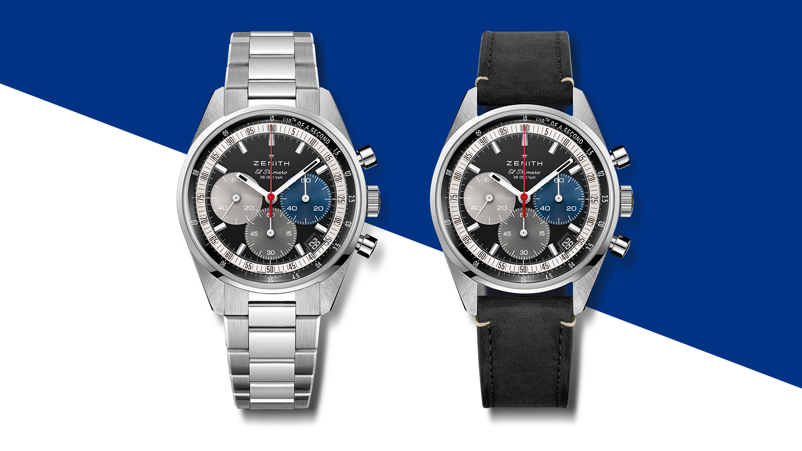 The New Chronomaster Original Timepiece with a Black Tricolour